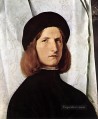 男の肖像1 ルネッサンス ロレンツォ・ロット